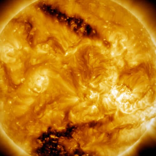The world's biggest solar telescope caught vortexes on the Sun's surface