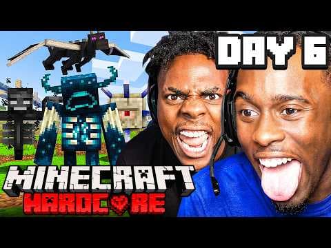 FINAL BOSS RIGHT NOW ⛏️🧱 KAI & SPEED HARDCORE MINECRAFT MARATHON | DAY 6 PART 1