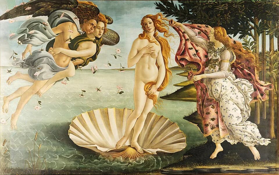 The Birth of Venus — Botticelli