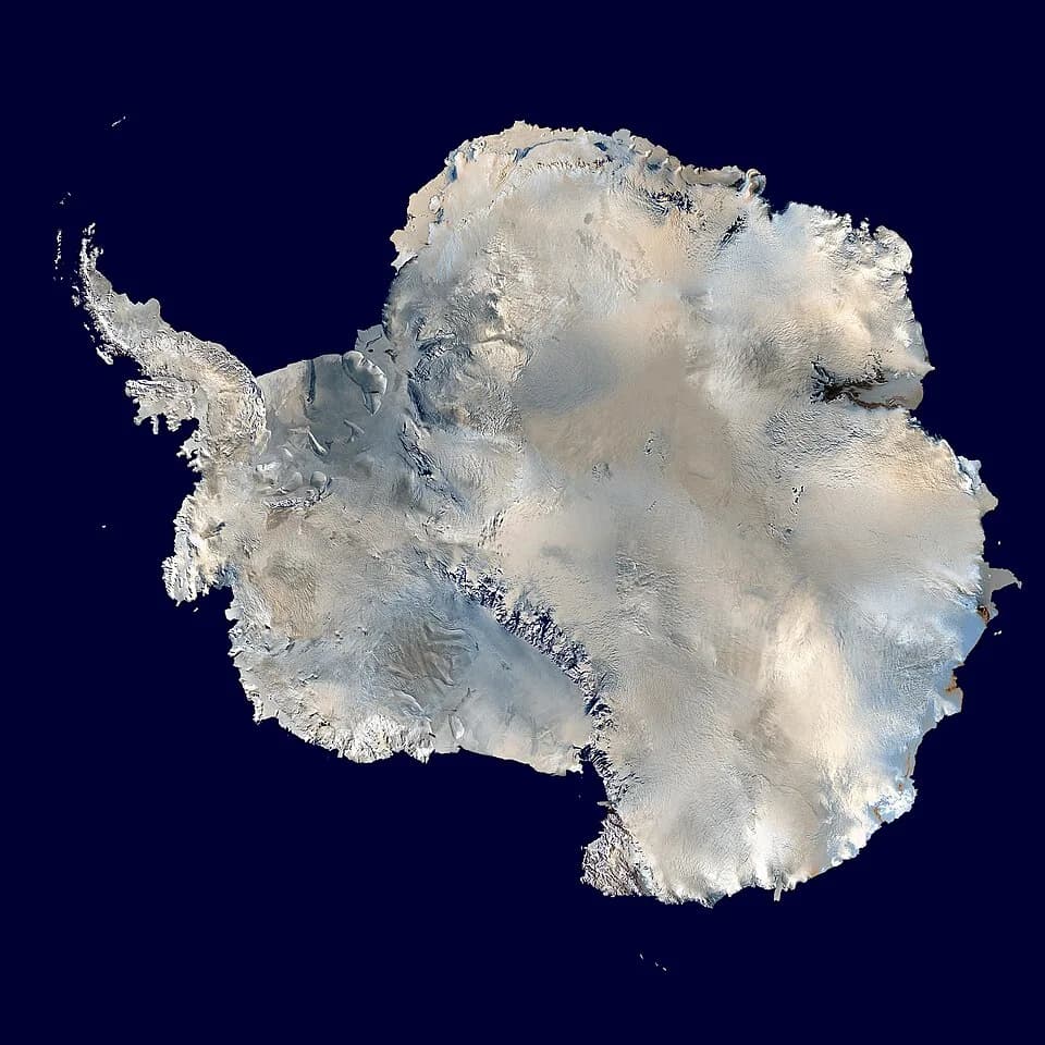 #2 Antarctica — The 10 Largest Countries in the World by Total Area (May 2026)