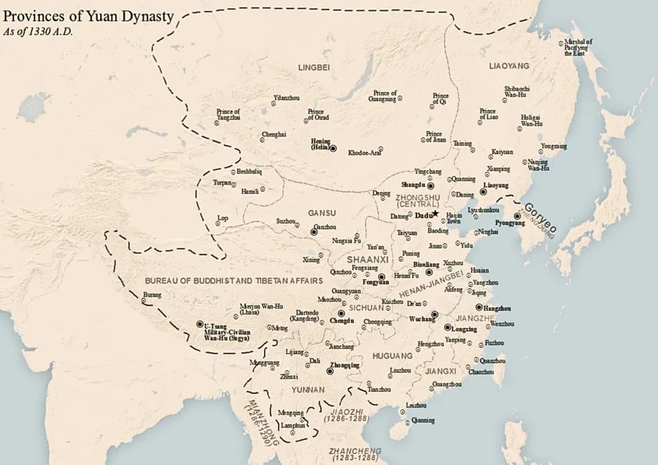 #8 Yuan Dynasty (1271–1368 CE) — Top 10 Chinese Historical Dynasties