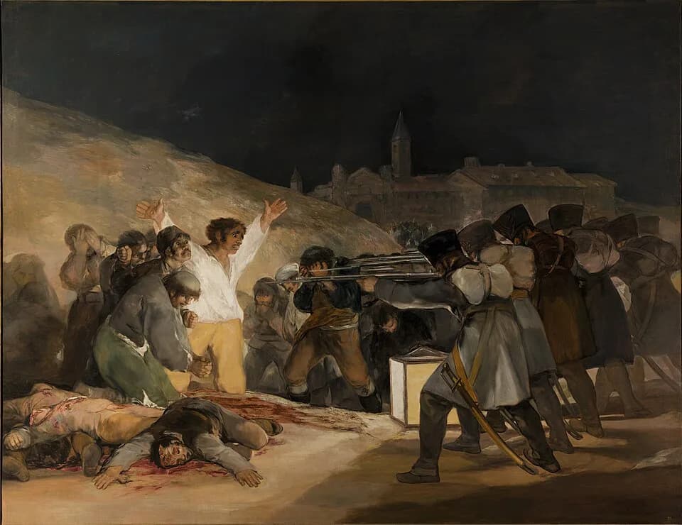 #5 The Third of May 1808 — Francisco Goya — Top 10 Spanish Art Masterpieces