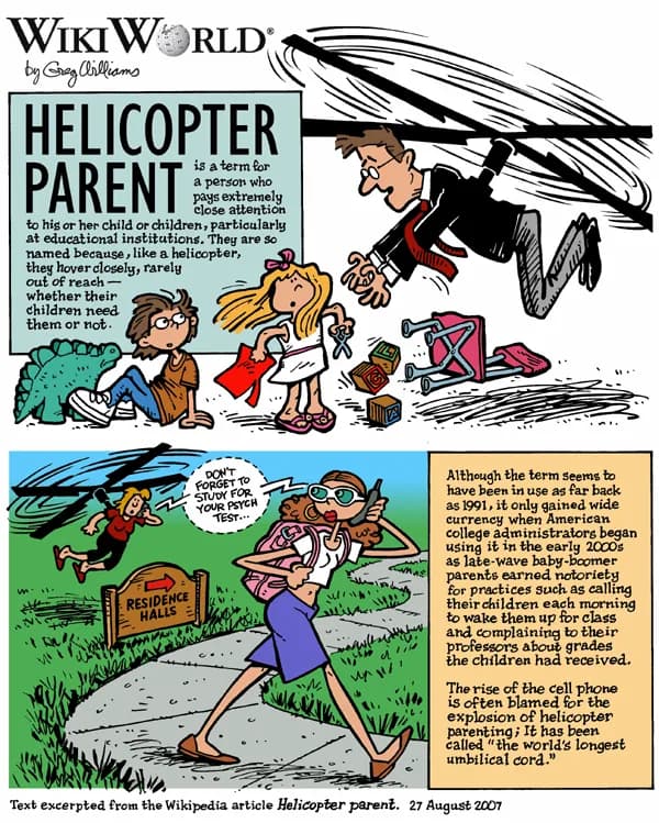#5 Helicopter Parenting — Top 10 Most Controversial Parenting Styles