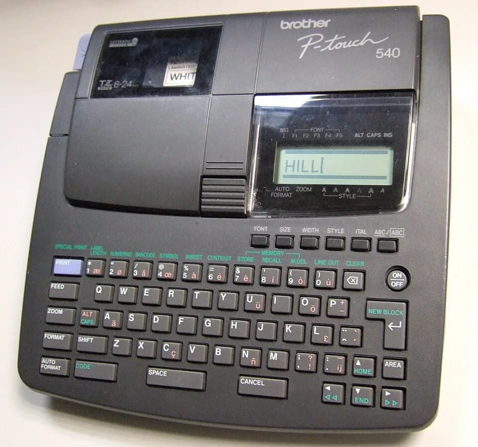 #9 Label Maker (Brother P-Touch) — Top 10 Best Home Organization Products