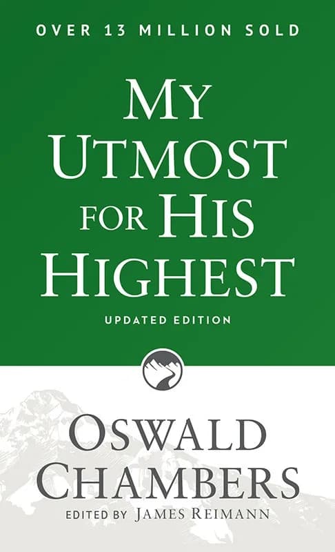 #2 My Utmost for His Highest — Top 10 Christian Devotionals for Daily Inspiration