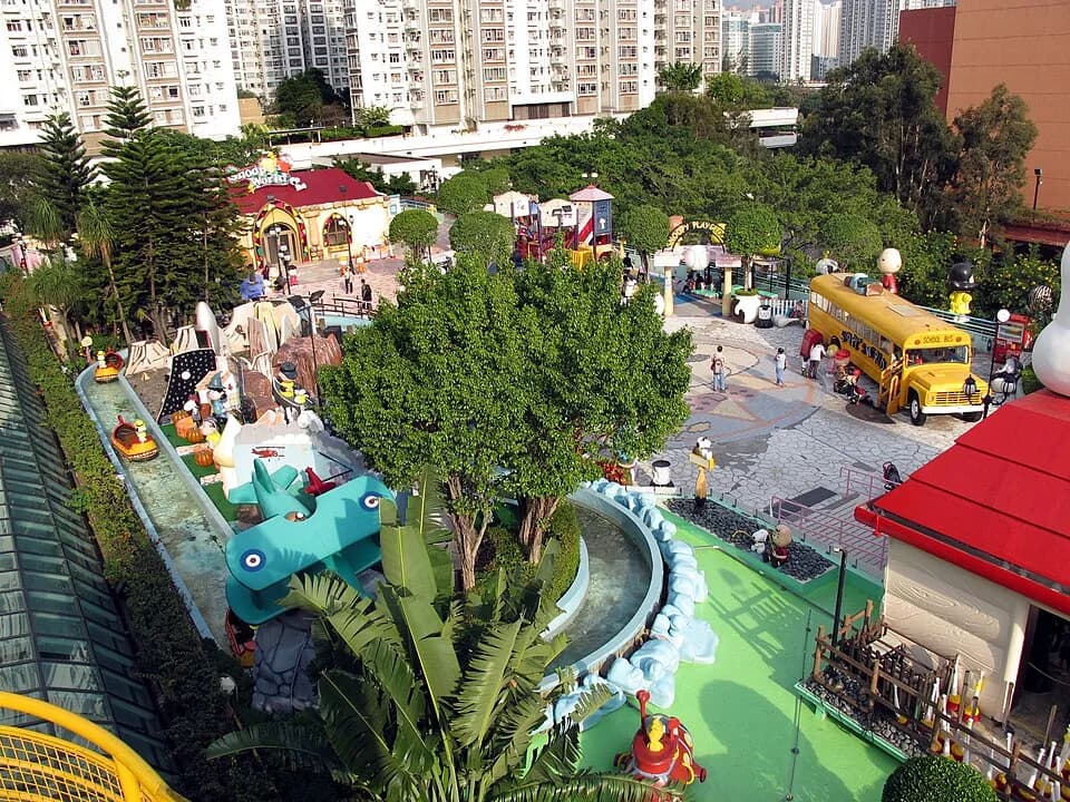 #4 Snoopy World (New Town Plaza) — Top 15 Best Parks & Outdoor Play Areas in Hong Kong 2026