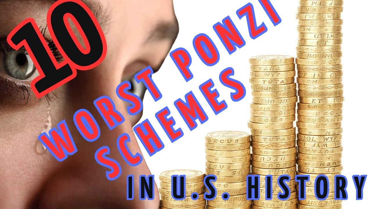 Top 10 Worst Ponzi Schemes in History — FINANCE Top 10 List