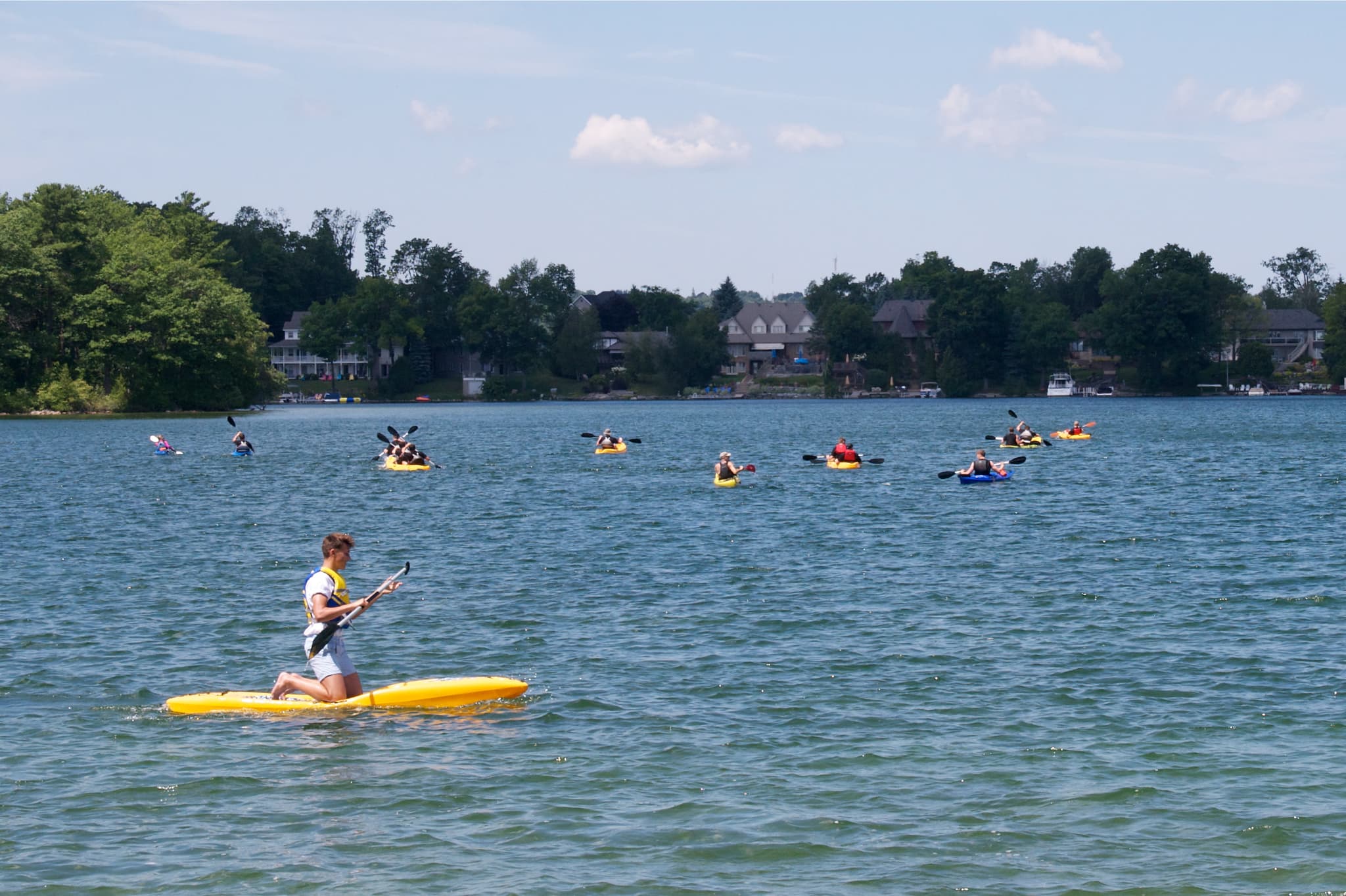 Kayaking or Paddleboarding