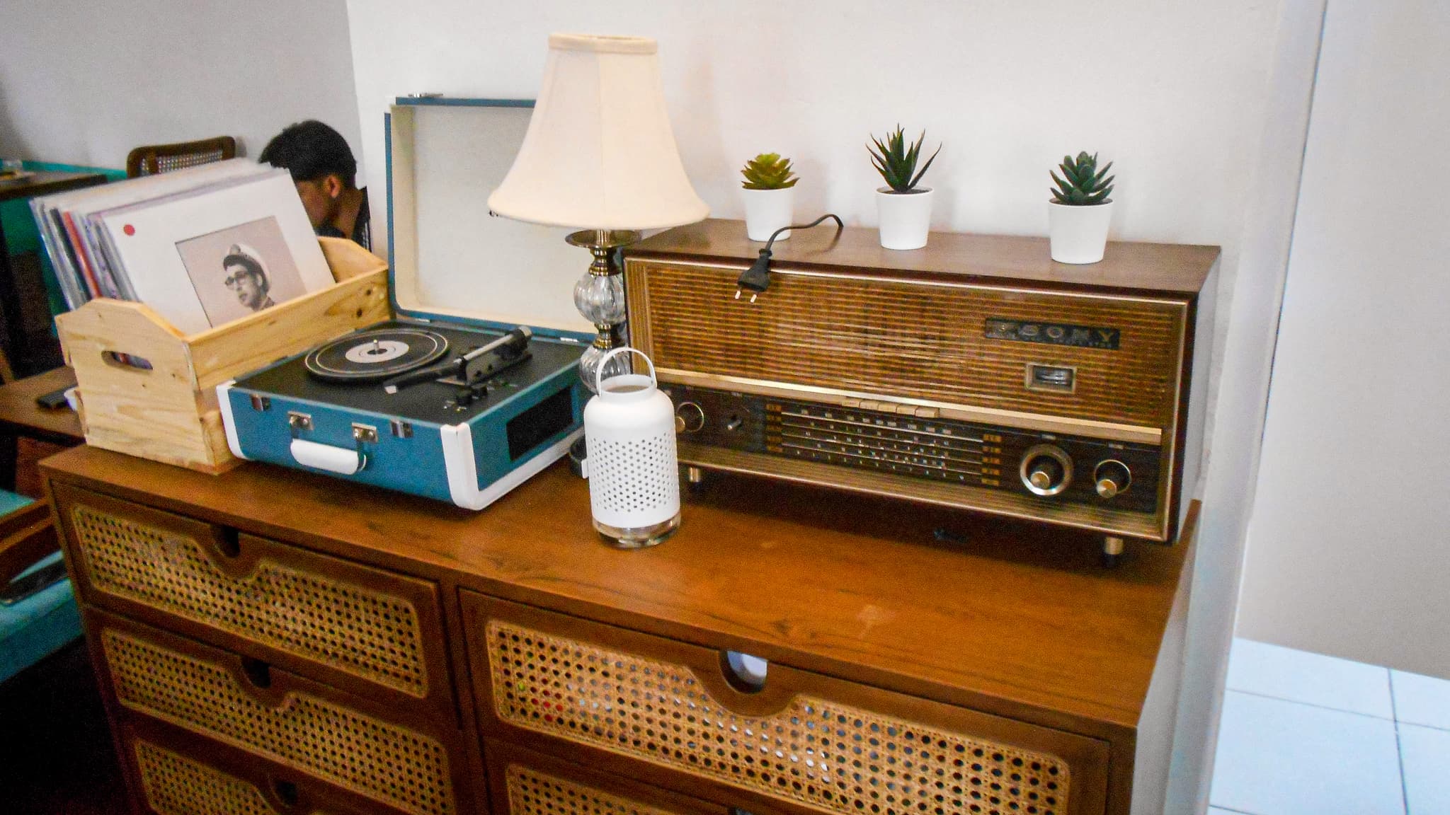 Vinyl Record Shopping + Coffee