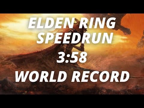 Speedrunner Beats Elden Ring in Under 3 Minutes World Record