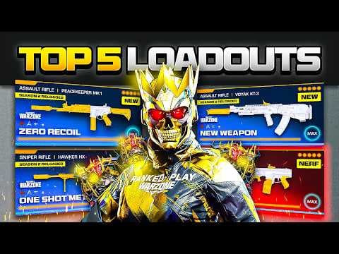 Call of Duty Warzone 2.0 - Best Loadouts Season 3