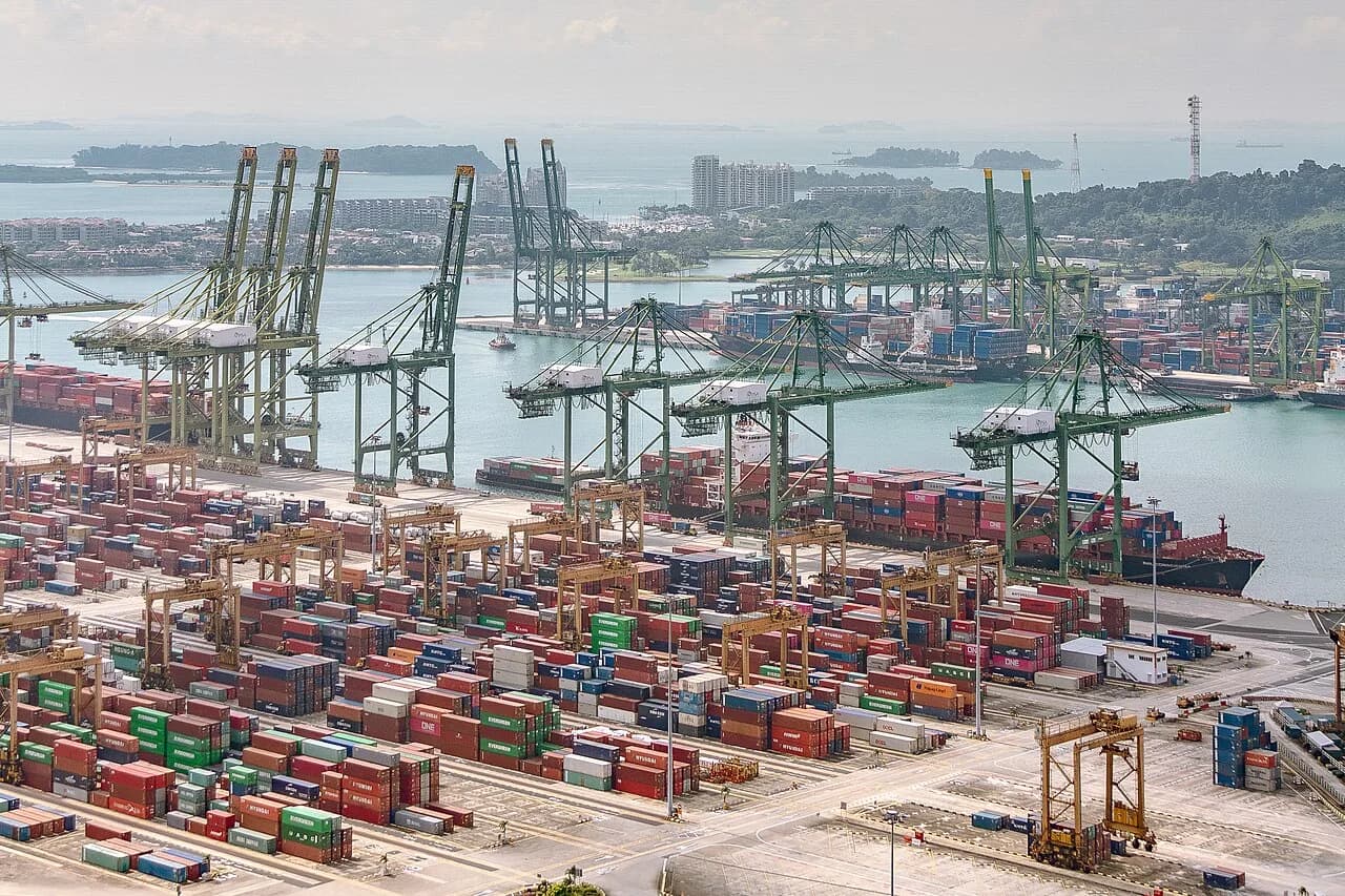 #2 Port of Singapore — Port of Shanghai or Port of Singapore? Top 10 Busiest Container Ports