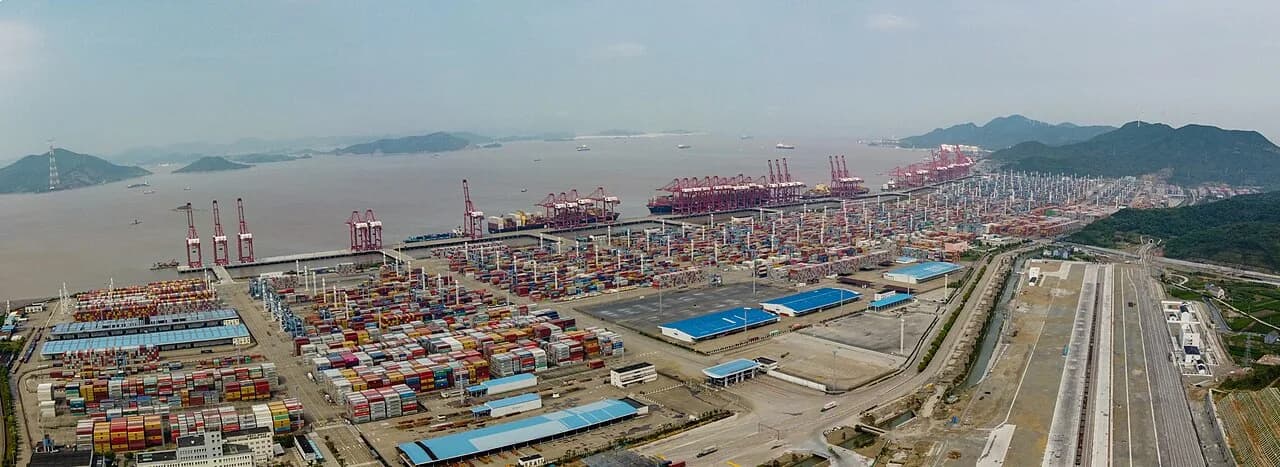 #3 Port of Ningbo-Zhoushan — Port of Shanghai or Port of Singapore? Top 10 Busiest Container Ports