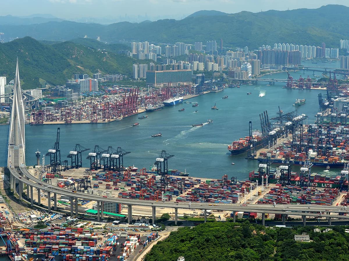 #10 Port of Hong Kong — Port of Shanghai or Port of Singapore? Top 10 Busiest Container Ports