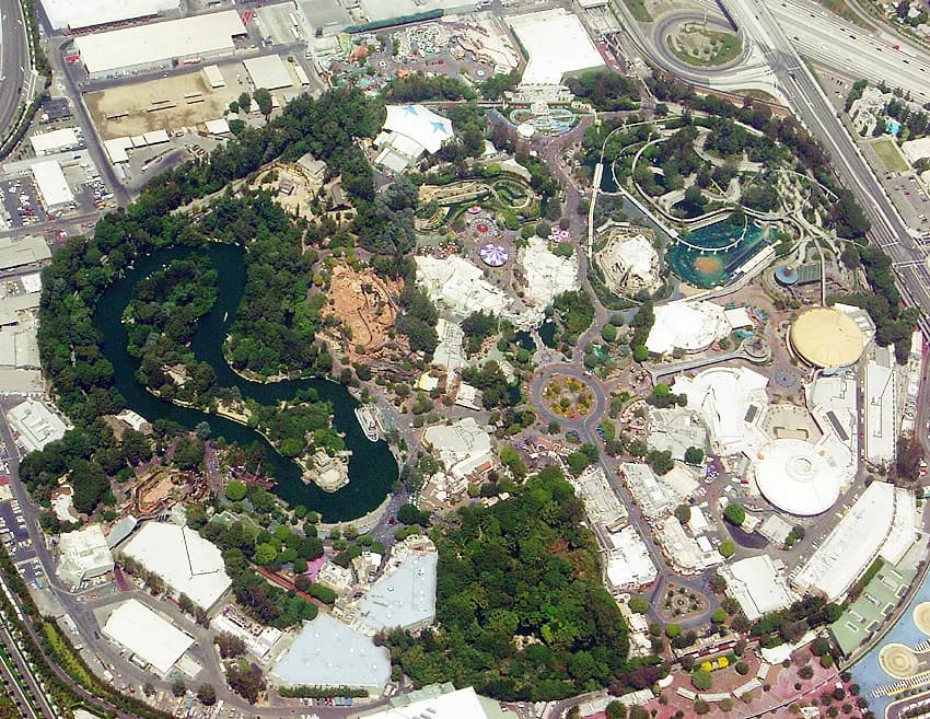 #2 Disneyland Park — Magic Kingdom or Disneyland Park? Top 10 Most Visited Theme Parks