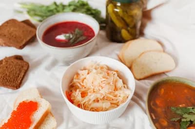 Fermented Vegetables (Kimchi, Sauerkraut, Pickles)
