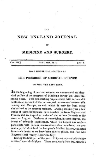 New England Journal of Medicine