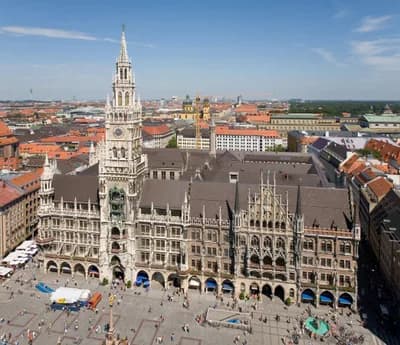 Munich Christkindlmarkt at Marienplatz