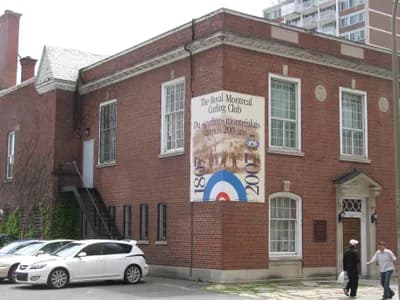 Curling at a Canadian Club