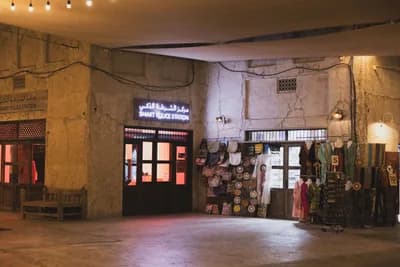 Al Seef Creek Walk at Night