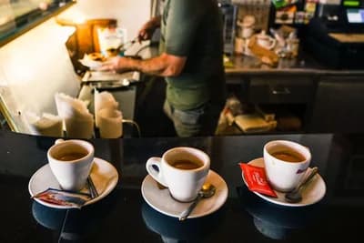 Espresso at the Bar
