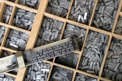 Printing Press (Movable Type, 1040 CE)