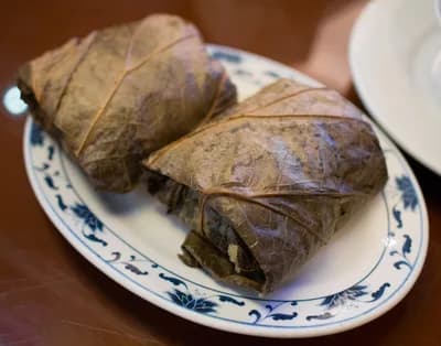 Lo Mai Gai (Lotus Leaf Sticky Rice)