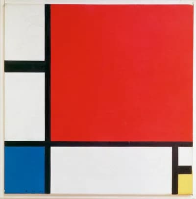 Composition with Red, Blue, and Yellow — Mondrian