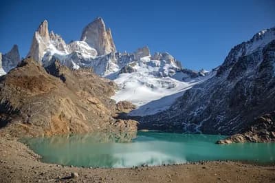 Camp at Los Glaciares National Park