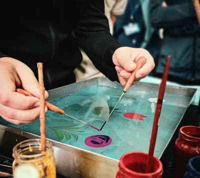 Turkish Ebru (Marbling)