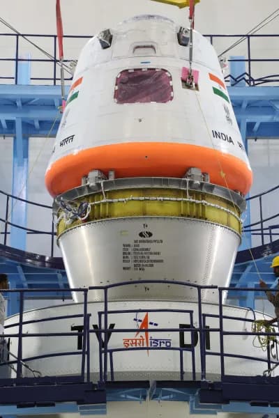 India ISRO Gaganyaan First Crewed Launch