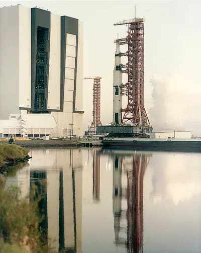 Apollo/Saturn Program — Saturn V Rocket on the Pad