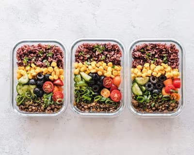 Prep Naturals Glass Meal Prep Containers