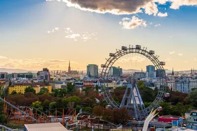 Prater and the Riesenrad