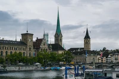 Grossmünster and Fraumünster