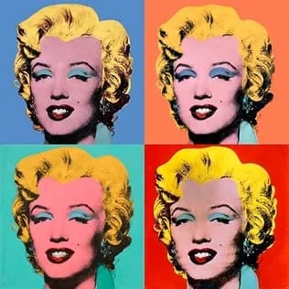 Shot Sage Blue Marilyn — Andy Warhol (1964)