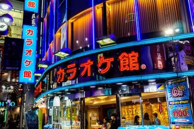 Karaoke Night in Shinjuku or Roppongi