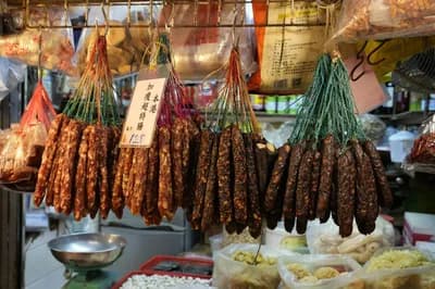 Guangzhou-Style Preserved Sausage & Dried Goods (广式腊肠)