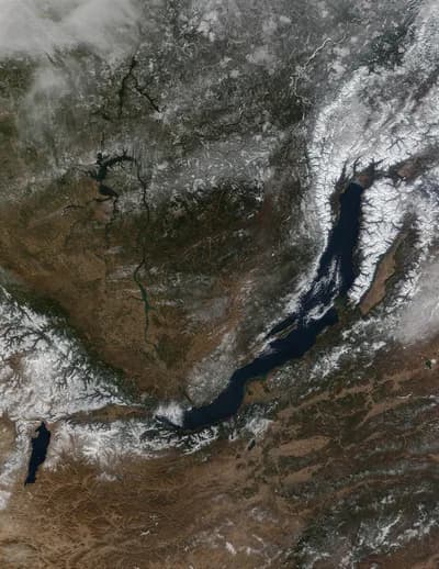 #1 Lake Baikal — Lake Baikal or Caspian Sea? Top 10 Deepest Lakes in the World