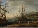#2 The Trojan Women Setting Fire to Their Fleet — Claude Lorrain (ca. 1643) — Masterpieces of European Painting You Need to See Before You Die