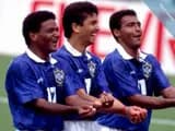 #1 Bebeto's Baby Cradle — USA 1994 — Top 10 Most Iconic Football Celebrations
