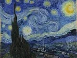 #2 The Starry Night (Van Gogh, 1889) — Top 10 Most Iconic Artworks of All Time