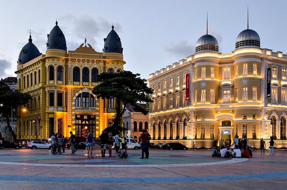#8 Recife Antigo — Top 10 Street Art Spots in Brazil 2026