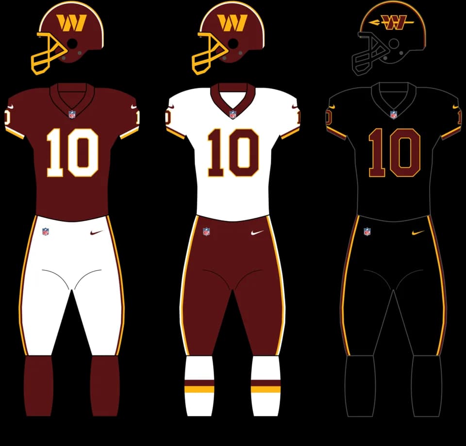 #1 Washington Commanders (2022) — Top 10 Worst Sports Team Rebrands