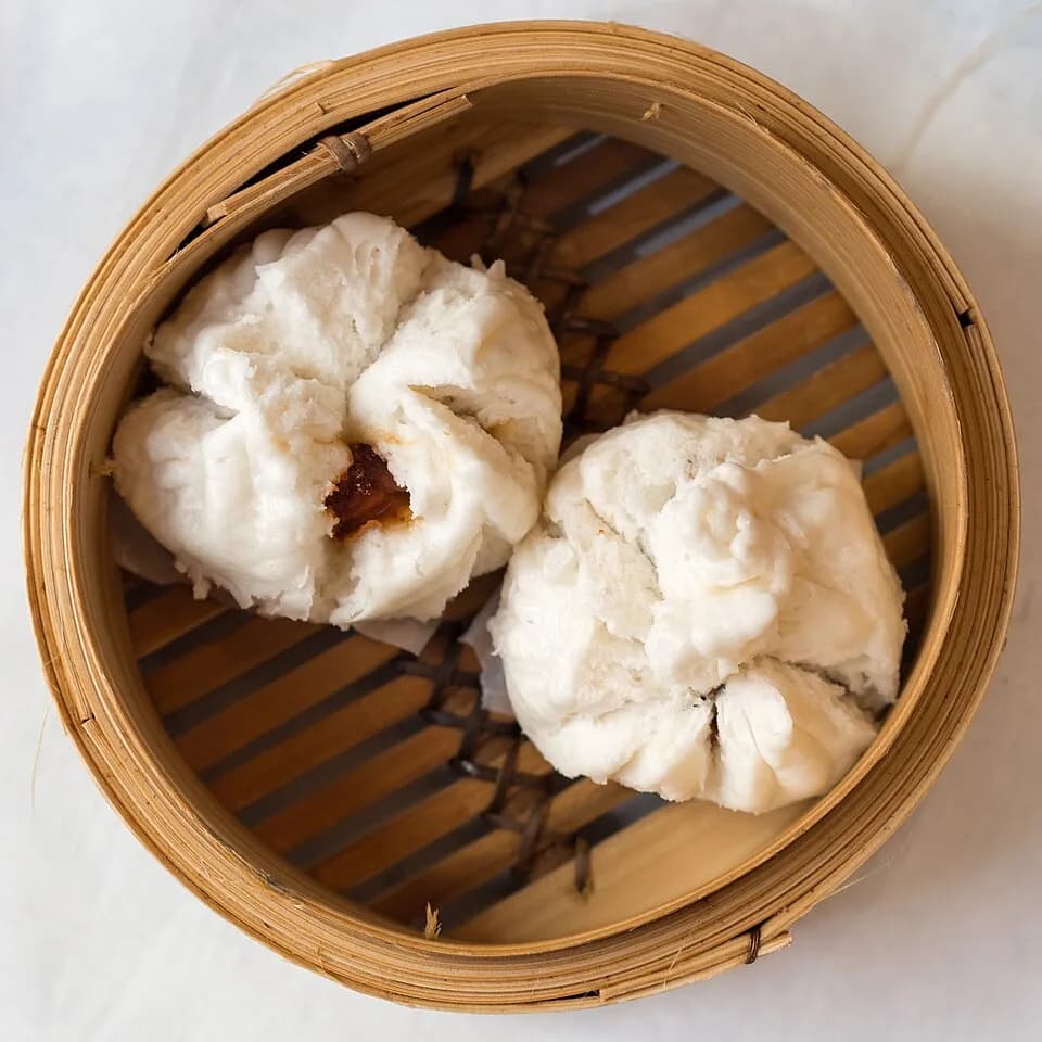 #5 Char Siu Bao (BBQ Pork Bun) — Top 10 Chinese Dumplings & Dim Sum