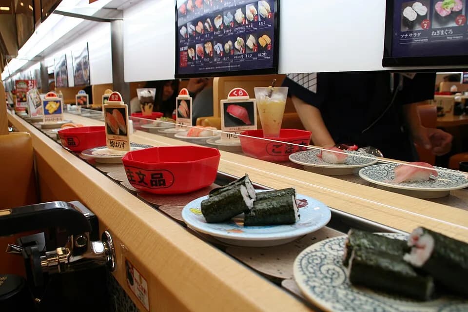 #1 Conveyor Belt Sushi (Kura Sushi, Sushiro, Hamazushi) — Top 15 Best Restaurants in Tokyo for Families 2026