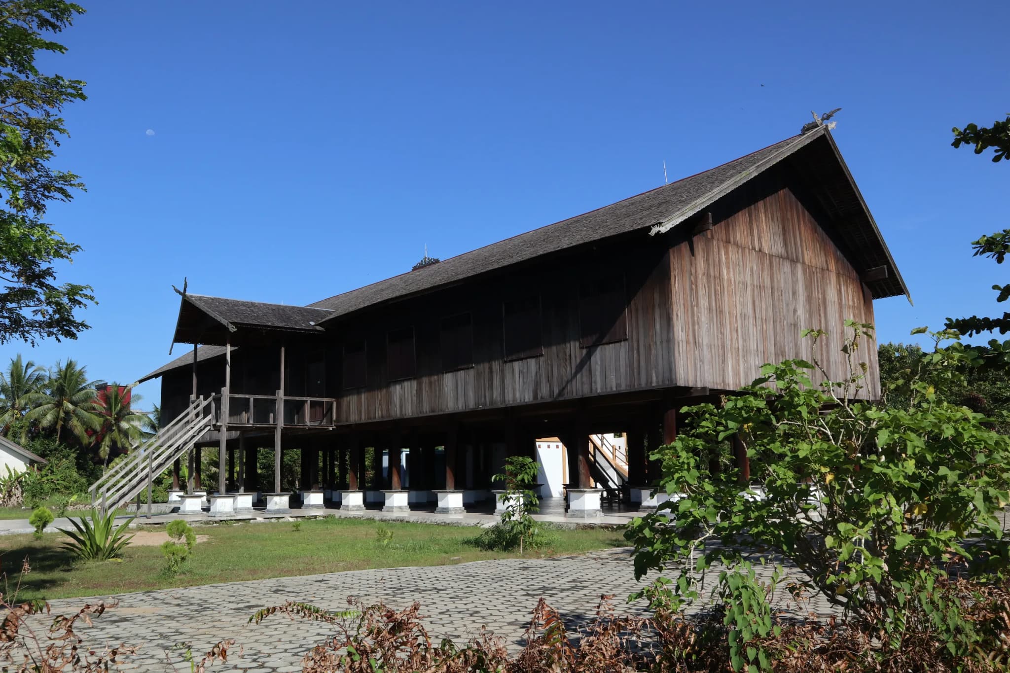 #4 Rumah Betang (Dayak longhouse, Kalimantan) — Top 10 Traditional Houses of Indonesia 2026