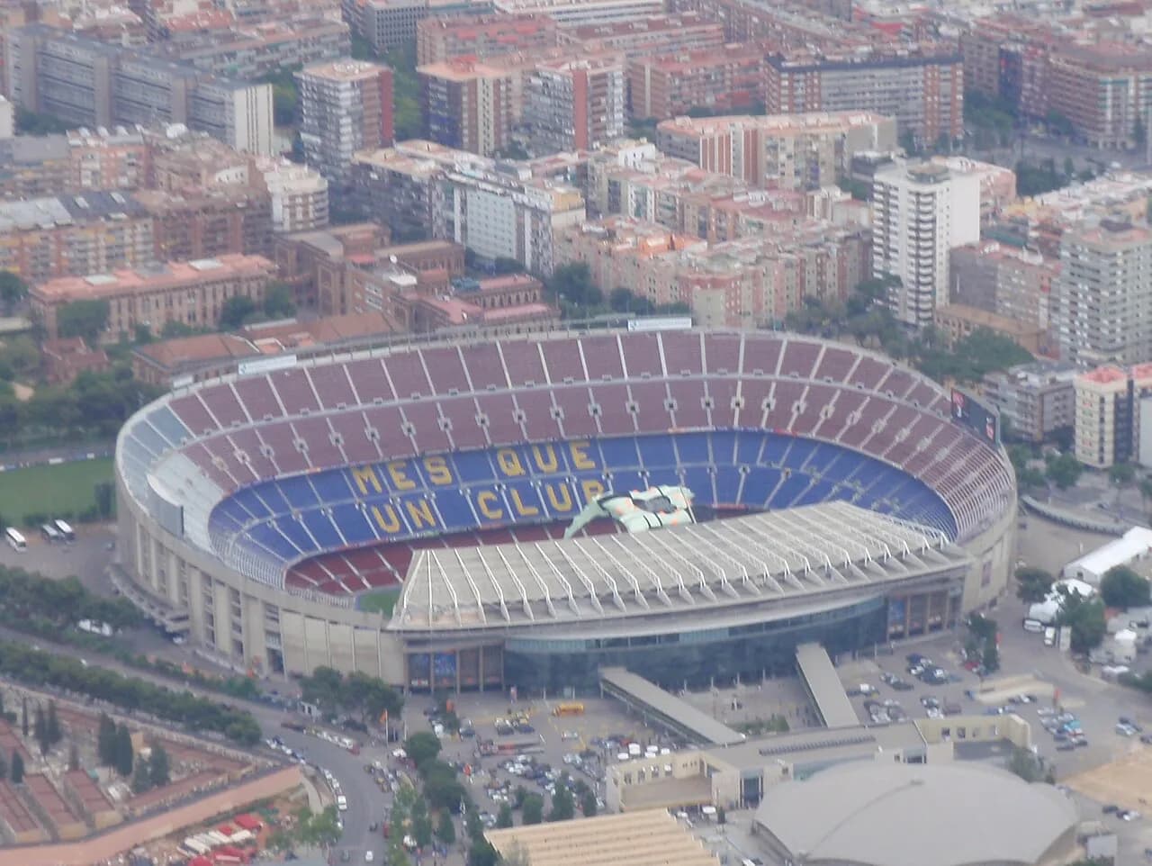 #2 Camp Nou — Camp Nou, Wembley or Azteca? Top 10 Largest Soccer Stadiums