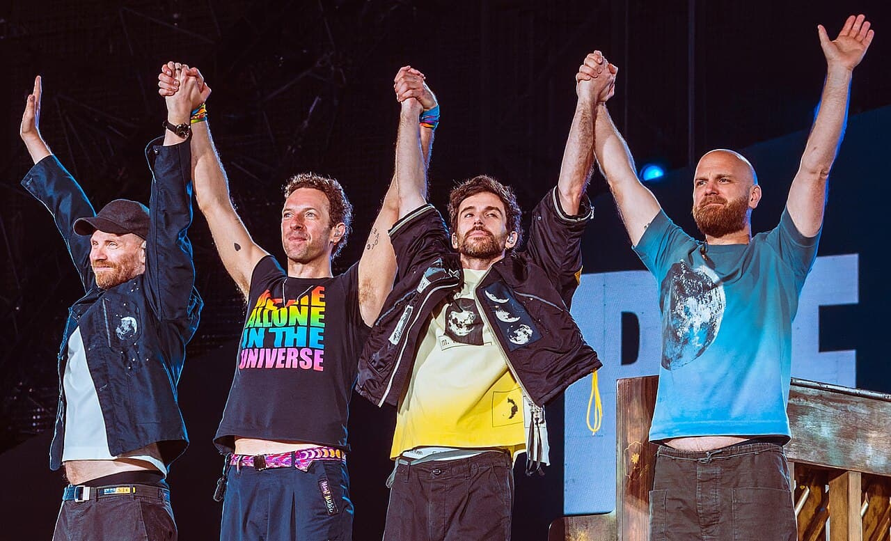 #8 Coldplay — Top 10 Most-Streamed Artists on Spotify Right Now (October 2026)