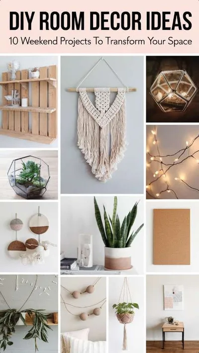Top 10 Weekend DIY Projects That Transform a Room
